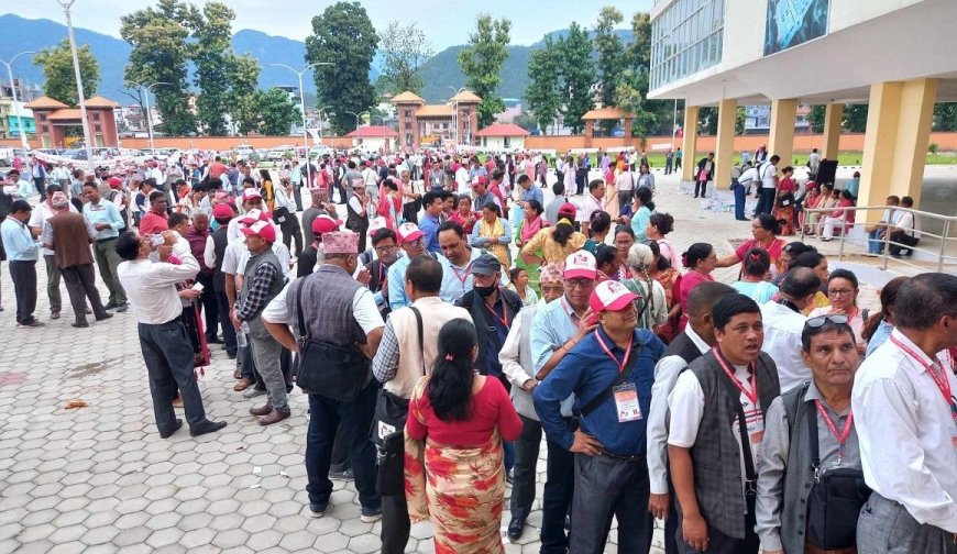 एमाले लुम्बिनी प्रदेशको नेतृत्वका लागि मतदान हुँदै
